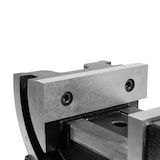 thumbnail of EBERTH QHK Maschinenschraubstock 160 mm, Spannweite 125 mm, 0–90° kippbar & 360° drehbar, aus Stahlguss – ideal für Bohrmaschinen und präzise Arbeiten
