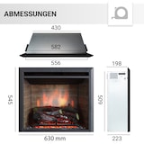 thumbnail of Elektrokamin BALDERIA Calida 23 - Einbaukamin - Schwarz