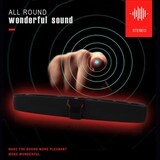 thumbnail of Barre De Son Bluetooth Portable 10W Avec Micro Intégrée: Son Stéréo Et Autonomie 4H Noir YONIS