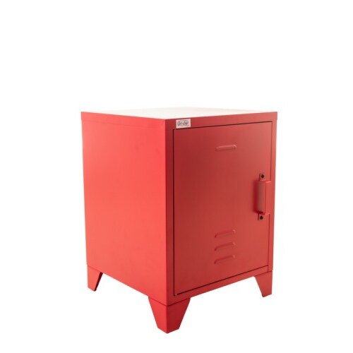 Aktenschrank Industrieschrank Büroschrank Metallschrank MINSKOW Spind rot Jet-Line