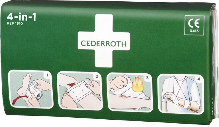 Cederroth 4 in 1 Blutstiller Wundverband Set