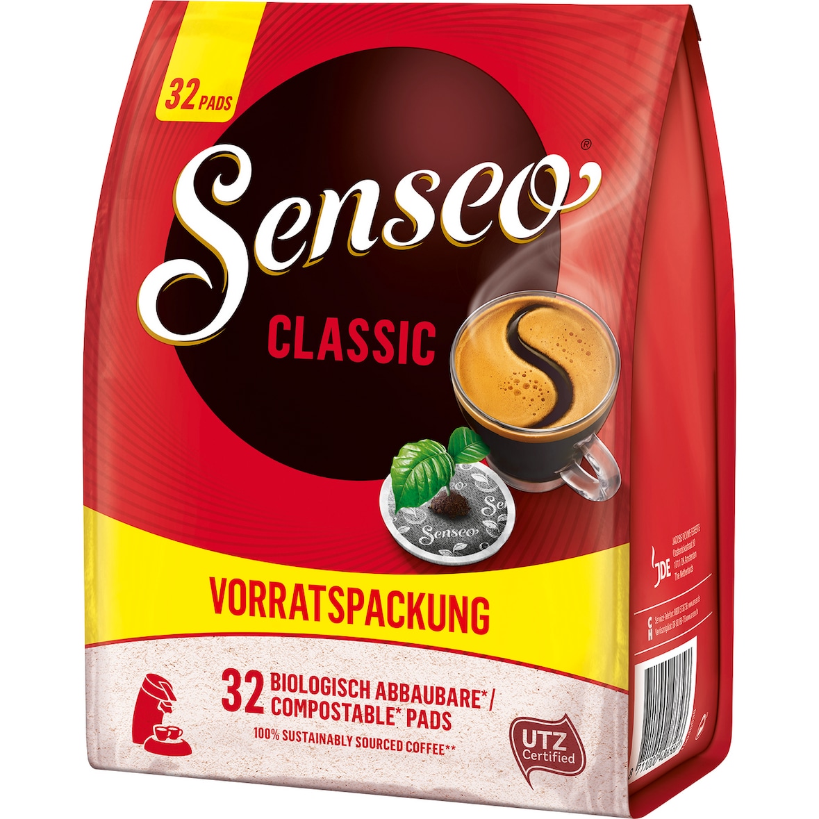 Senseo Kaffee Pads Classic 32 Pads (222 g)