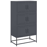 thumbnail of Helloshop26 - Buffet Sideboard Kommode Kleiderschrank Aufbewahrungsmöbel Organizer für Küche Wohnzimmer Lounge 68,5 x 38,5 x 123,5 02_0029703
