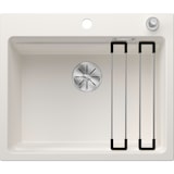 thumbnail of BLANCO ETAGON 6 Einbauspüle / SILGRANIT / Weiß / Excenter -