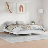 thumbnail of vidaXL Bedframe massief hout wit 200x200 cm