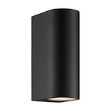 thumbnail of Applique murale Dion Double Aluminium Noir, H.16,2  IP44  GU10 /  Extérieur