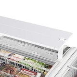 thumbnail of Réfrigérateur / congélateur de supermarché 334 L - Blanc | Tefcold - TWINHEAD-CF