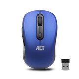 thumbnail of ACT AC5140 Draadloze Muis | Instelbare DPI 1000-1600 | USB Nano Ontvanger | Blauw