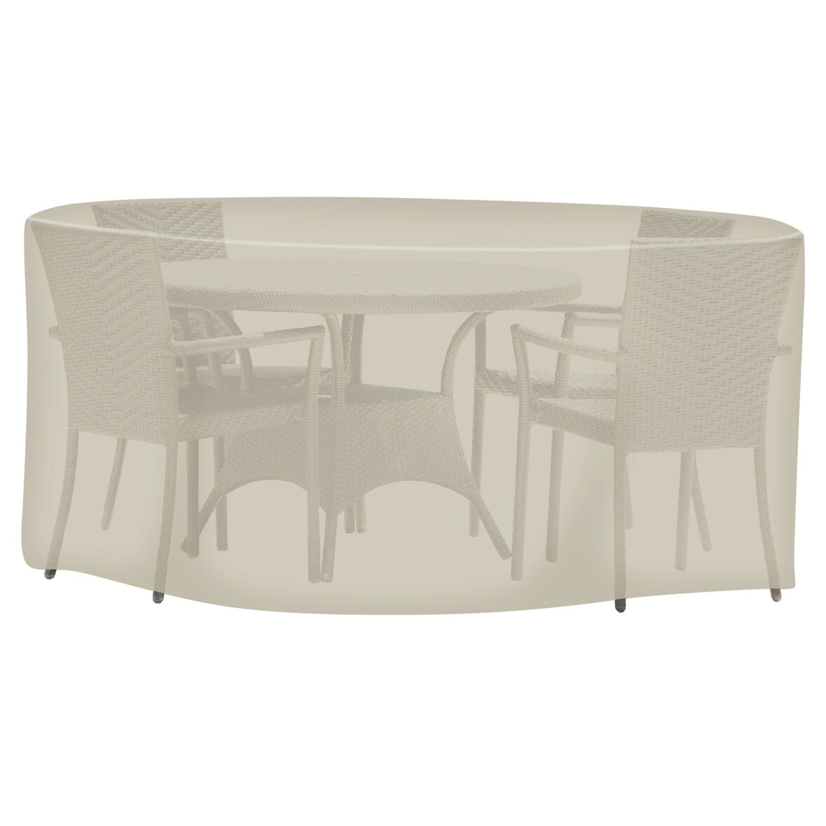 tepro Universal Abdeckhaube beige inklusive Abstandshalter