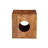 thumbnail of Möbilia Beistelltisch quadratisch | Akazie-Holz | B 35 x T 35 x H 35 cm | natur | 23020009 | Serie BEISTELLTISCH
