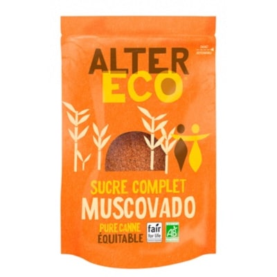 Sucre Complet BIO Muscovado 500g/sachet 1 sachet