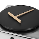 thumbnail of VERTES Dubbel Crepes Maker elektrisch met 2 platen van 40cm, 2×3000W, roestvrij staal, anti-aanbak, traploos instelbare temp. 50‑300°C