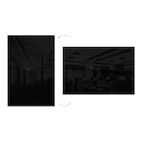 thumbnail of ALLboards Lavagna in vetro nera magnetica 90x60 cm CLASSIC