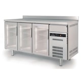 thumbnail of Achterbar 600 positief S-Line - 3 glazen deuren
