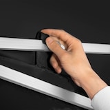 thumbnail of tectake Gazebo pieghevole Viola 3x6 m con 2 elementi laterali - nero - 403159