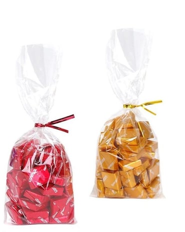 Sacchetti di Cellophane autorefali Morepack sacchetti di biscotti richiudibili