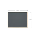 thumbnail of Allboards Grau Pinnwand mit Holz Rahmen 90x60cm Korktafel Korkwand Pinnwand Kork Grau Oberfläche