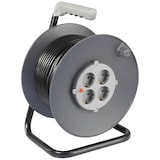 thumbnail of Sygonix SY-5655928 Kabeltrommel 50 m Schwarz Schutzkontakt-Stecker