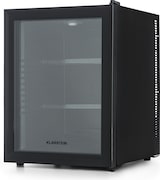 thumbnail of Brooklyn 42 Mini-Kühlschrank Glastür LED Ablage Schwarz