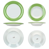 thumbnail of 30tlg Kombiservice VARIANT GRÜN für 6 Personen aus Porzellan