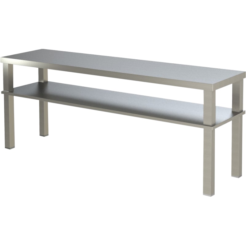 Aufsatzbord 2 Etagen Breite 140cm