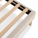 thumbnail of Base tapizada + cabecero Niebla 150x190 cm Beige