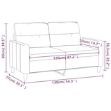 thumbnail of vidaXL 2-Sitzer-Sofa Creme 120 cm Stoff