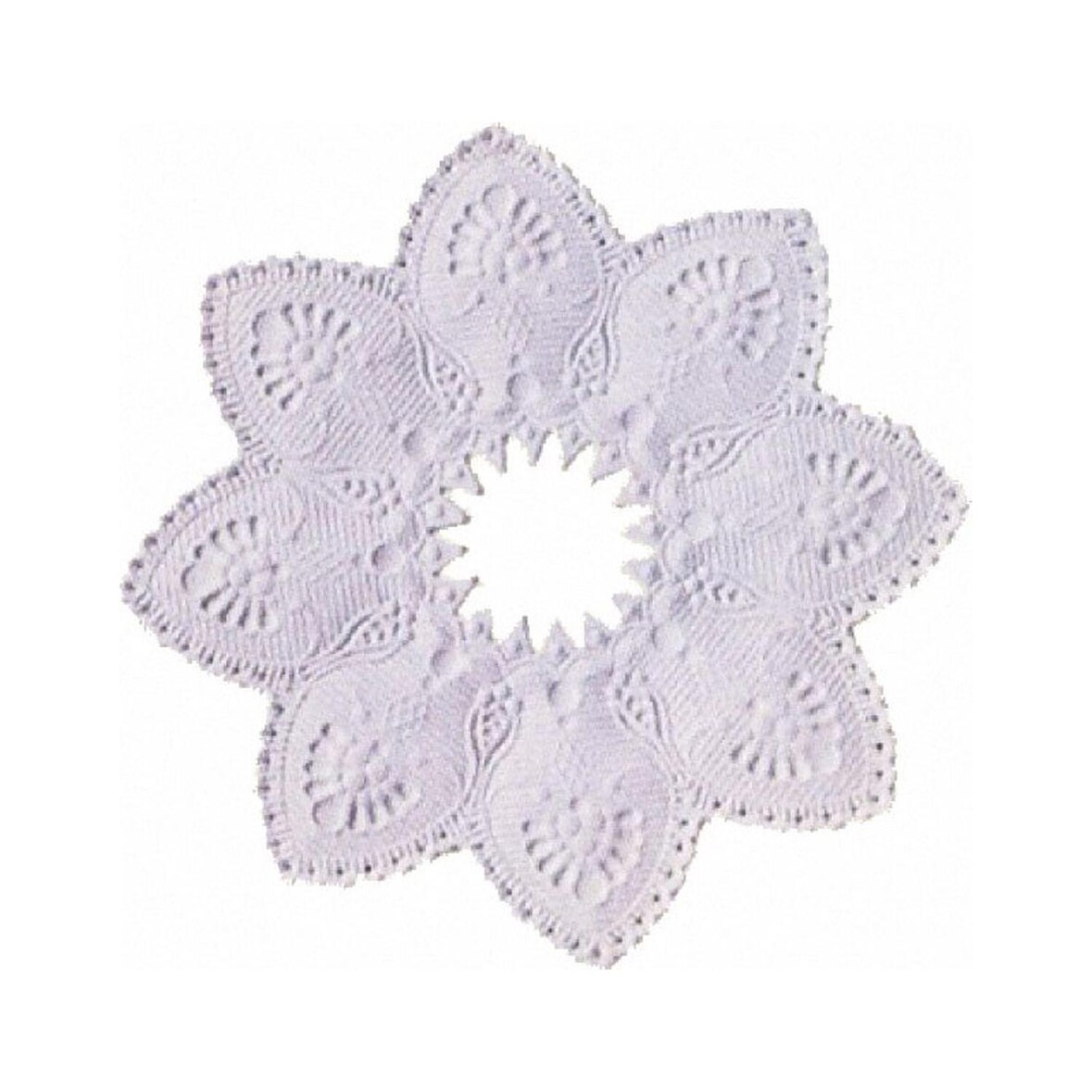 100x Kerzen-Manschetten aus Papier O 10 cm