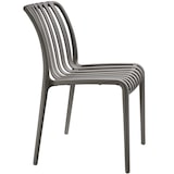 thumbnail of tectake Chaises de jardin ALCUDIA résistantes aux intempéries et empilables - gris anthracite, Lot de 4 - 406050