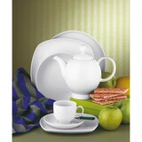thumbnail of Seltmann Weiden Lido Weiß Kaffeeservice 18-teilig eckig