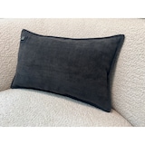 thumbnail of Warmpi Infrarot Heizkissen Kabellos mit Powerbank (10.000mAh) – Chenille Schwarz 30x50cm – Beheiztes Kissen inkl. 3m Kabel