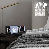 thumbnail of CSL Projektions Wecker digital mit Autodimmer Temperatur und Luftfeuchtigkeitsanzeige
