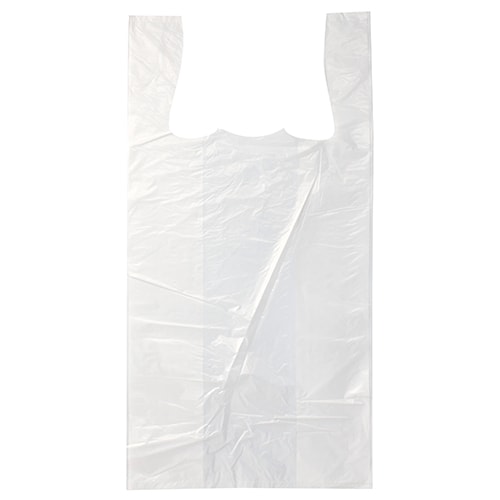 1000 Hemdchen-Tragetaschen, HDPE 60 cm x 30 cm x 18 cm weiss