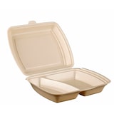 thumbnail of 100 Menüboxen 2-geteilt, 24,7 x 19,8 x 7,5 cm, 1630X