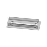 thumbnail of INSERT - Bruciatore/Inserto a bioetanolo da incasso con 2 vetri Cm 100 -Bruciatore Lineare 80cm / Capienza 2L - 16