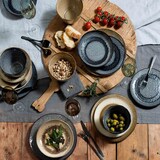 thumbnail of Leonardo MATERA Keramikteller 20,7 cm tief blau