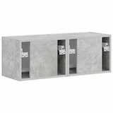 thumbnail of vidaXL TV-Wandschrank 2 pcs Beton 60 x 31 x 29,5 cm Holzwerkstoff