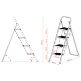 thumbnail of Inklapbare huishoudtrap 4 treden