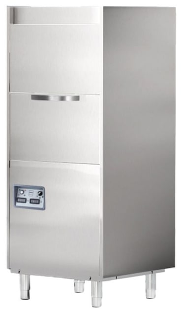 METRO PROFESSIONAL Vaatwasser GHP1300SW, 68.5 x 72 x 169 cm 400 V, 1,3 L/cyclus, zonder afvoerpomp