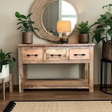 thumbnail of Muebles OPIUM OUTLET Cómoda Armario Aparador CON-3D natural de madera maciza de mango