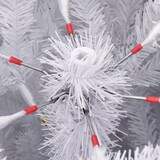 thumbnail of vidaXL Künstlicher Weihnachtsbaum Klappbar mit Ständer Weiß 180 cm