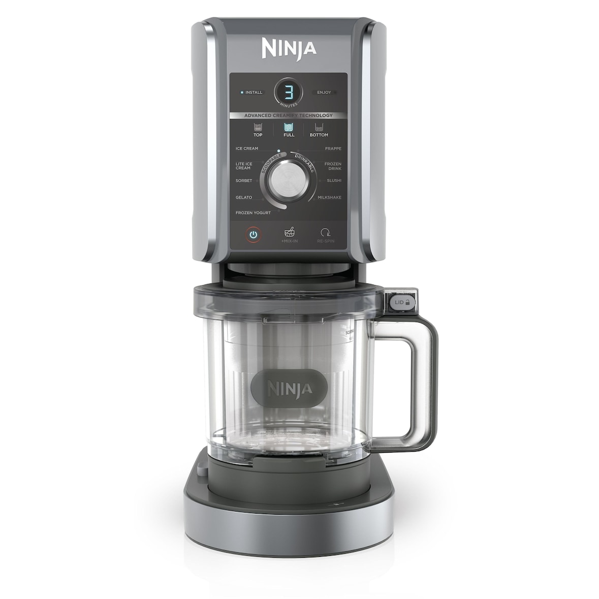 Ninja CREAMi Deluxe NC502EU Eismaschine 2×710ml