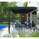 thumbnail of Pergola bioclimatique adossée 3x6m et 4 Stores 2,66 x 2,34m