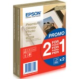 thumbnail of Epson Premium Glossy Photo Paper - 10x15cm - 2x 40 Blätter
