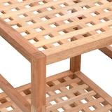 thumbnail of vidaXL Badregal 35,5x35,5x112,5 cm Massivholz Nussbaum