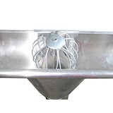 thumbnail of Gancio universale antincendio per grondaia (acciaio inox) - Impedisce l'ingresso di foglie o detriti nei pluviali o nelle grondaie