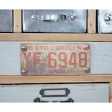 thumbnail of Apothekerskast HWC-A43, ladekast, massief dennenhout, vintage shabby look 152x81x34cm
