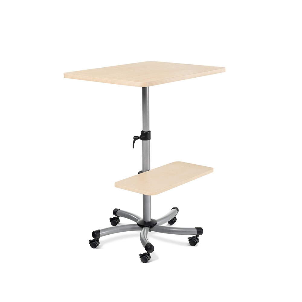 3050/1 Universal-Stehpult Milagro alu/Buche Sternfuß