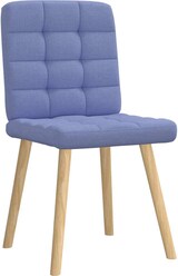 thumbnail of vidaXL Esszimmerstühle 2 Stk. Jeansblau Stoff