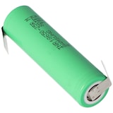 thumbnail of Samsung INR18650 25R 2500mAh 3,6V - 3,7V ungeschützt mit Lötfahne Z 64 ,85x18,3mm